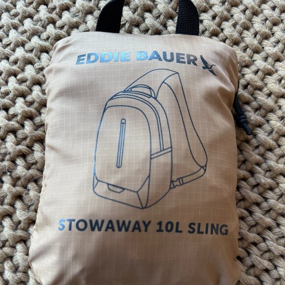 Eddie Bauer Stowaway 10L Sling Packable Bag - Picture 1 of 13